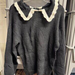 M.Lorincz Vintage Peter Pan Collar Sweater
